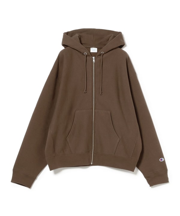 BEAMS（ビームス）【別注】Champion / ワイドフィット ジップアップ フーディ リバースウィーブ（R）（トップス パーカー）通販｜BEAMS