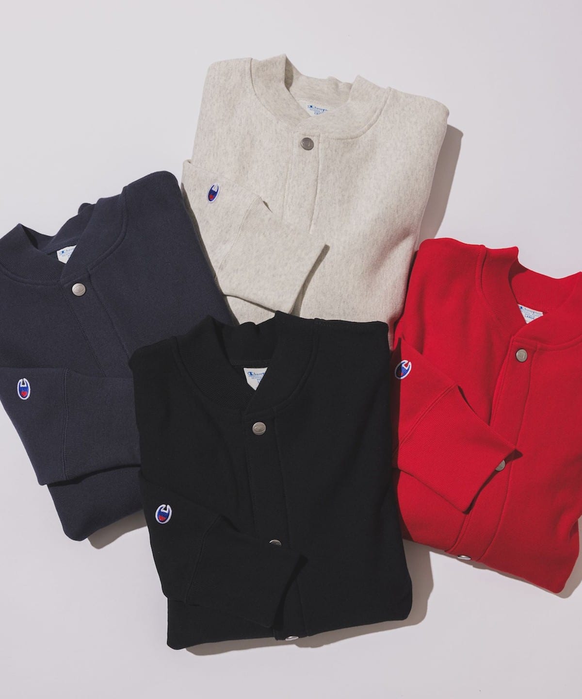 BEAMS（ビームス）【別注】Champion × MIN-NANO / スナップ ジャケット