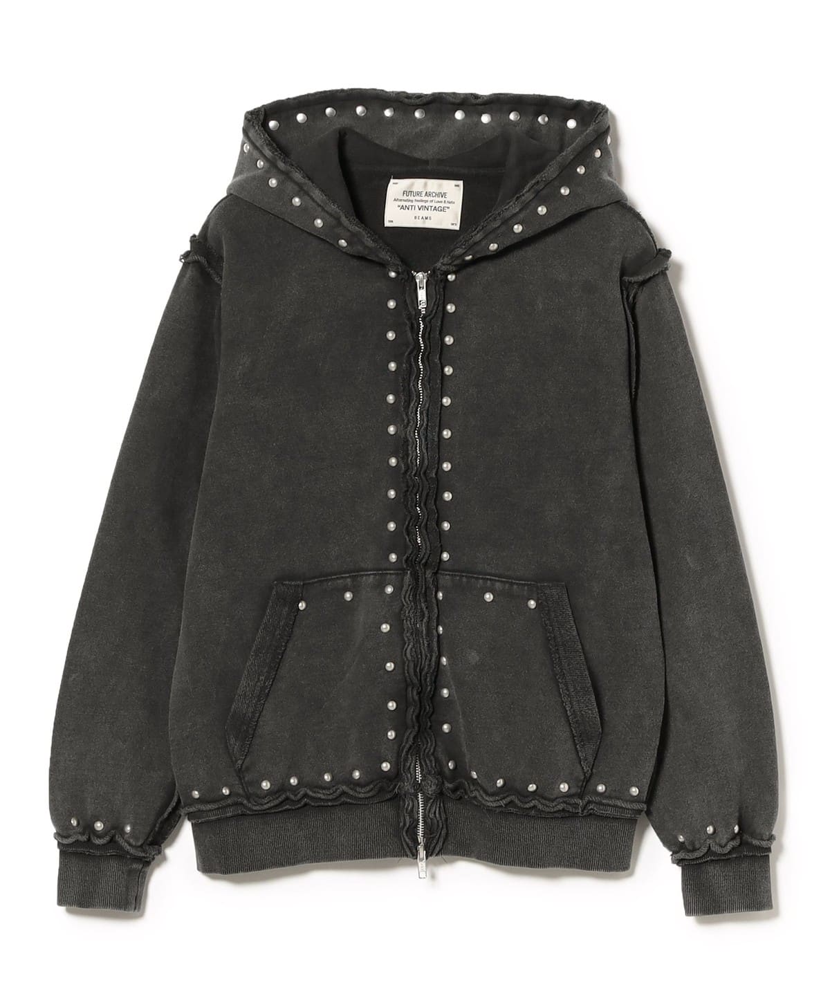 【完売品】FUTURE ARCHIVE / FADE STUDS HOODY BEAMS（ビームス）FUTURE ARCHIVE / FADE STUDS HOODY（トップス