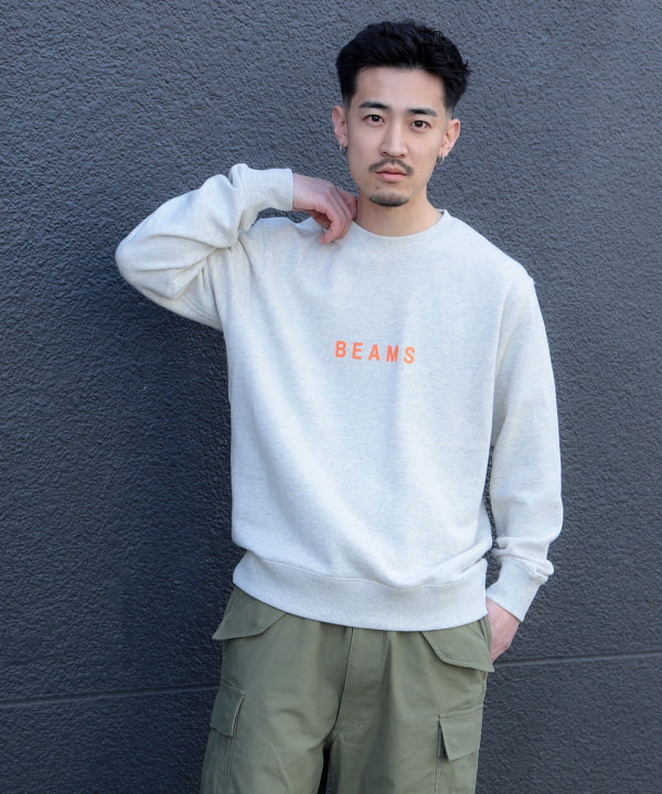 最安値に挑戦！ BEAMS（ビームス）BEAMS ロゴ スウェット 25SS（トップス トップス