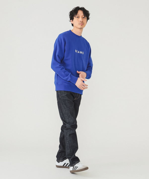 BEAMS (BEAMS) BEAMS logo sweatshirt 25SS (tops sweatshirts