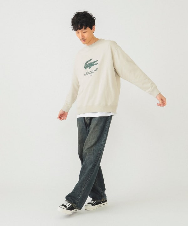 BEAMS（ビームス）【別注】LACOSTE / ロゴ スウェット（トップス スウェット）通販｜BEAMS