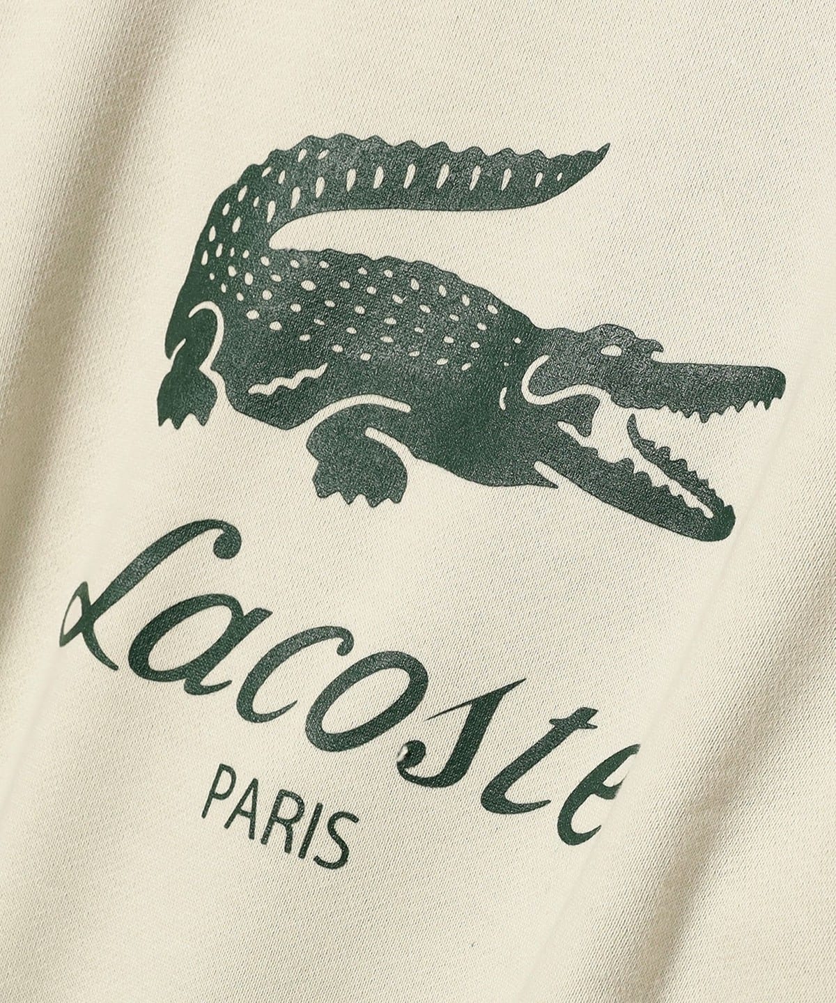 BEAMS（ビームス）【別注】LACOSTE / ロゴ スウェット（トップス