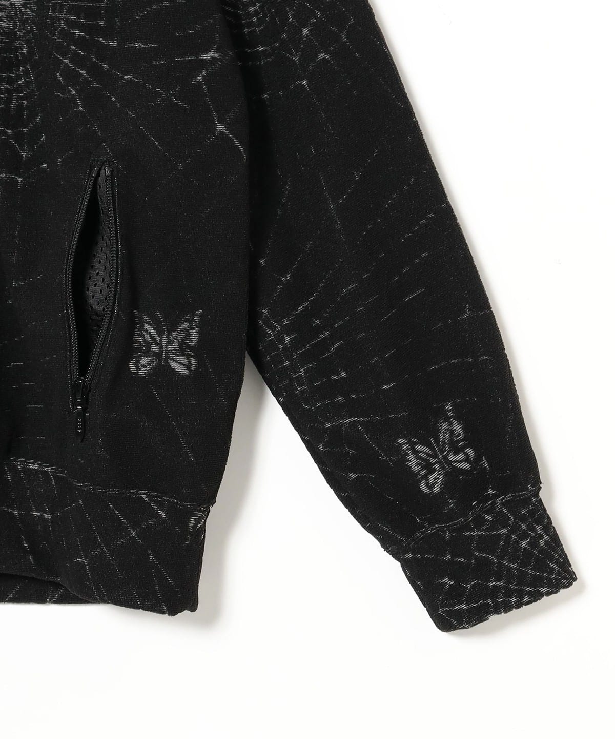 BEAMS（ビームス）NEEDLES / Rib Collar Track Jacket - Pile