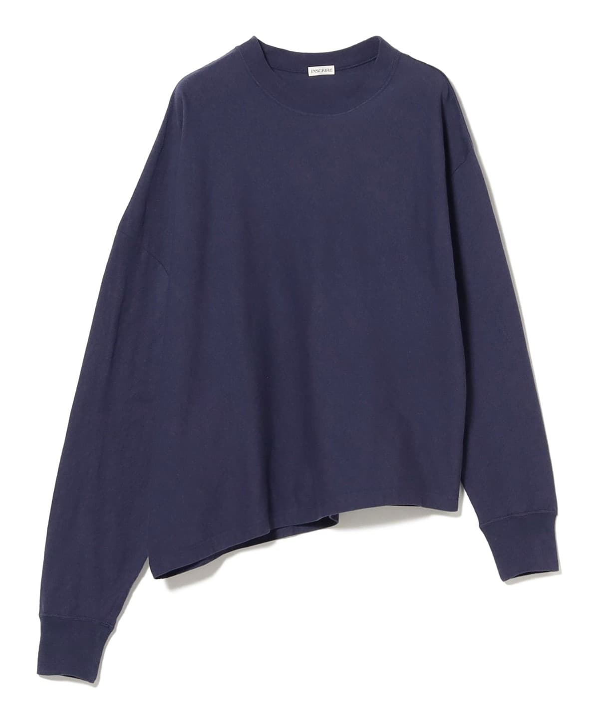 INSCRIRE アンスクリア / raffi jersey asymmetry トップス MEN NAVY L INSCRIRE アンスクリア / raffi jersey asymmetry トップス MEN NAVY L