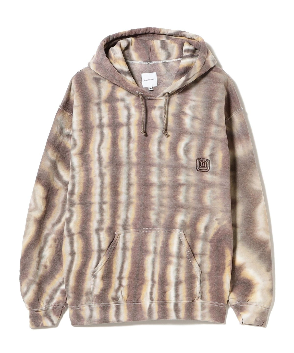 "SASQUATCHFABRIX. サスクワッチファブリックス / SWEAT HOODIE "MEX STRIPE DYE" トップス MEN BROWN STRIPE M" "SASQUATCHFABRIX. サスクワッチファブリックス / SWEAT HOODIE "MEX STRIPE DYE" トップス MEN BROWN STRIPE M"