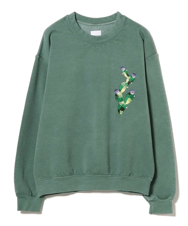 BEAMS（ビームス）SASQUATCHFABRIX. / OVER DYE SWEATSHIRT