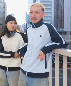 FRED PERRY × BEAMS / 別注 男裝 TRACK 外套