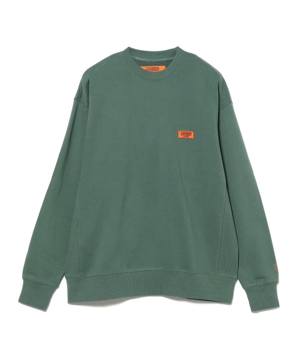 UNIVERSAL OVERALL×BEAMS スウェット BEAMS（ビームス）【別注】UNIVERSAL OVERALL / ロゴ クルー