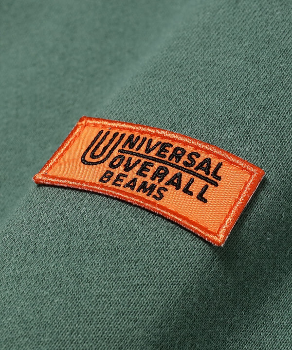 UNIVERSAL OVERALL×BEAMS スウェット BEAMS（ビームス）【別注】UNIVERSAL OVERALL / ロゴ クルー