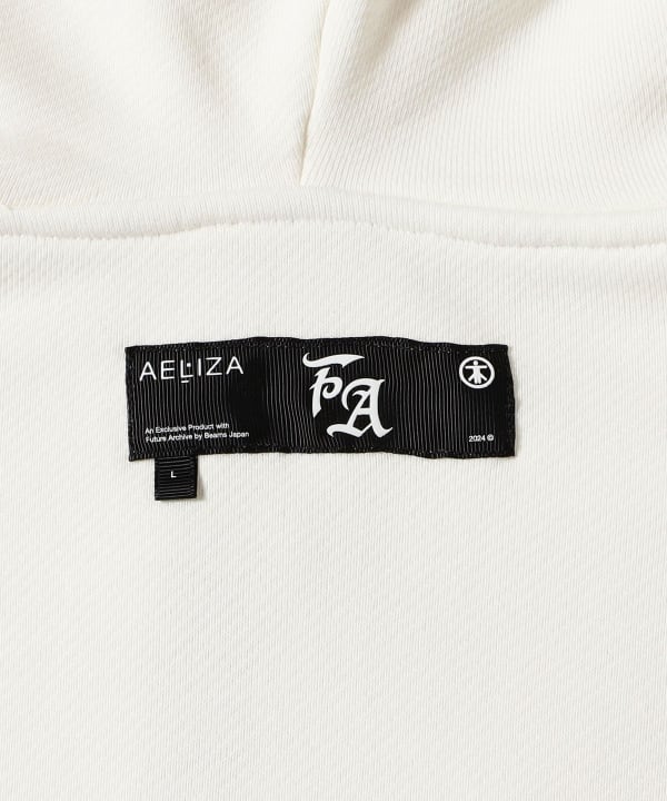 【別注】AELIZA × FUTURE ARCHIVE / ZIP HOODIE