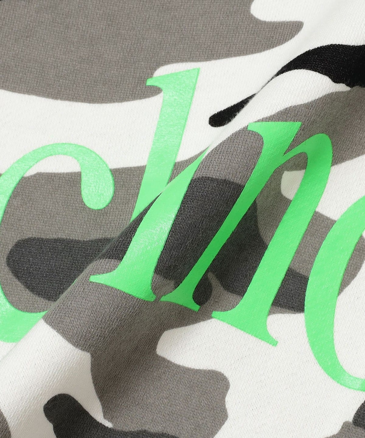 BEAMS（ビームス）ICE＆TECHNO / CAMO SWEATSHIRT（トップス