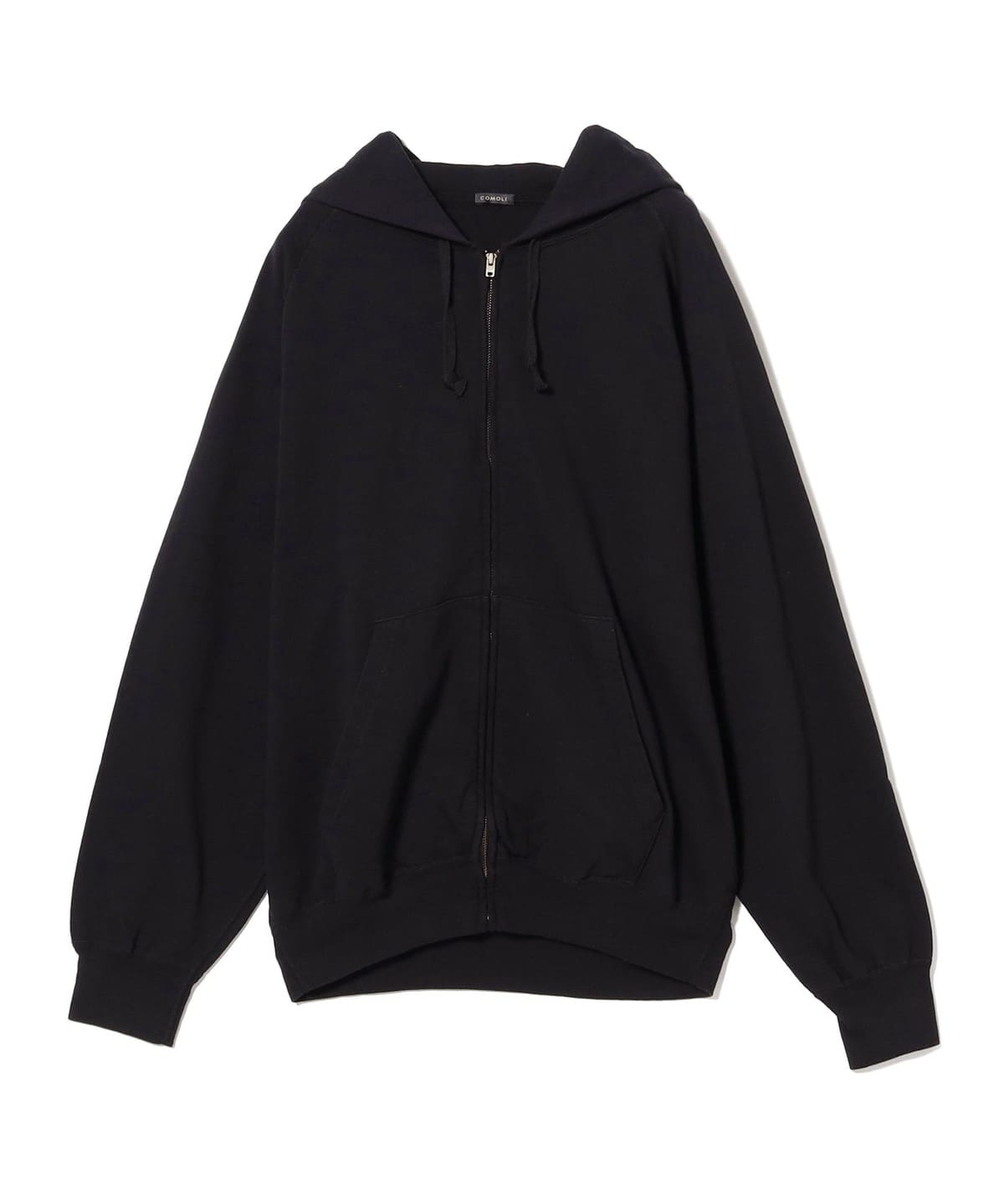 BEAMS（ビームス）COMOLI / LWコットン裏毛 ジップパーカ