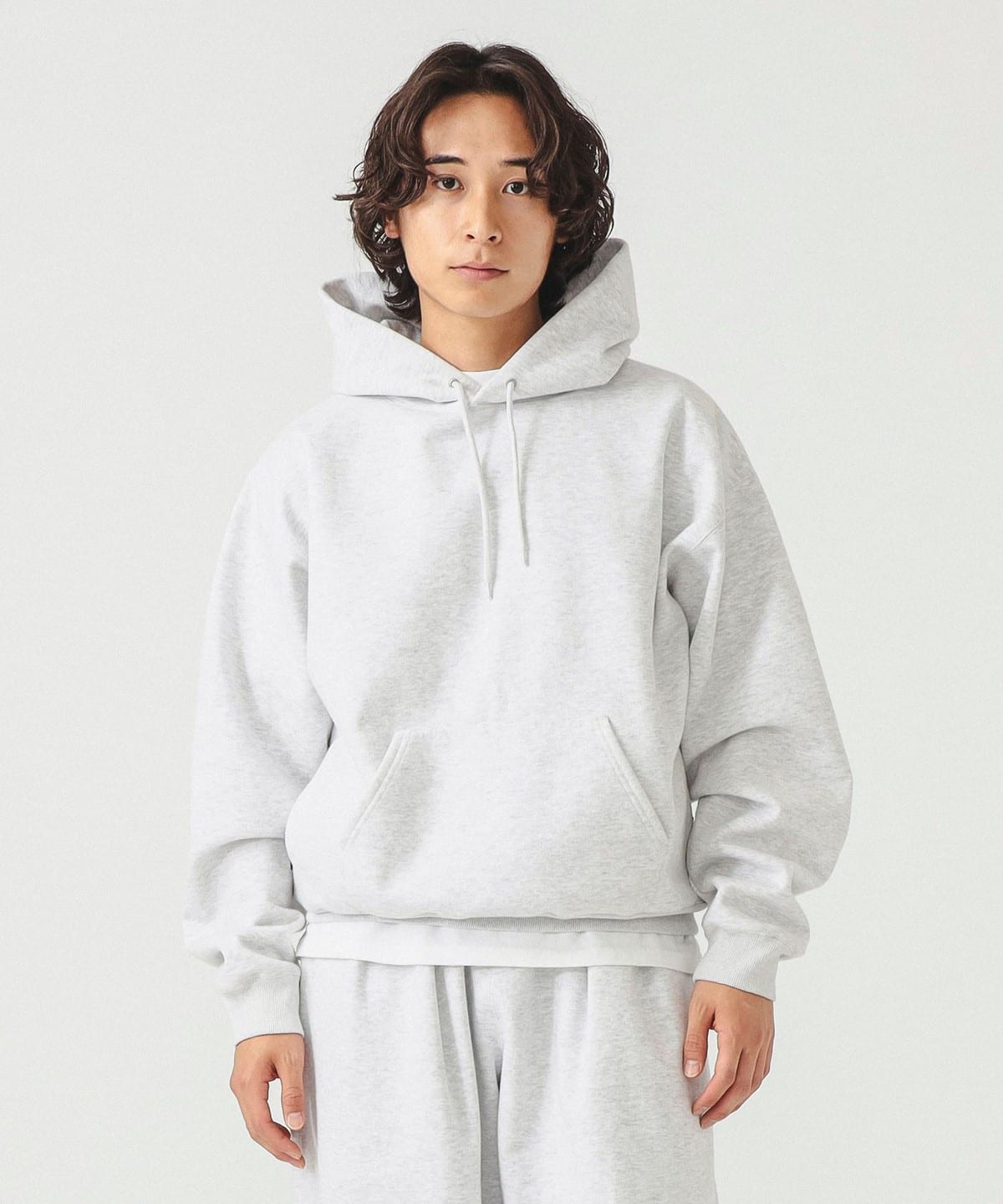 ウィンドストップ スウェットフーディー トップス MEN ASH GREY L ウィンドストップ スウェットフーディー トップス MEN ASH GREY L