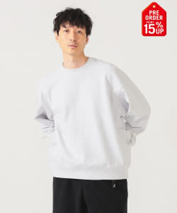 【+15%ポイントUP】サイドポケット クルーネック スウェット