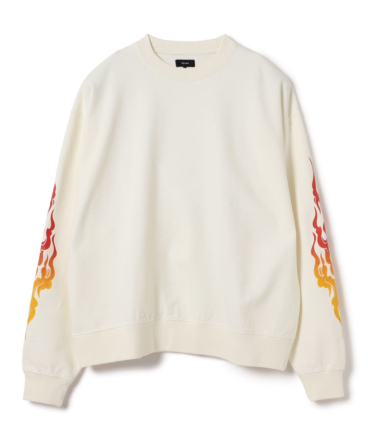 ファイヤー アーム クルースウェット トップス MEN WHITE XL ファイヤー アーム クルースウェット トップス MEN WHITE XL