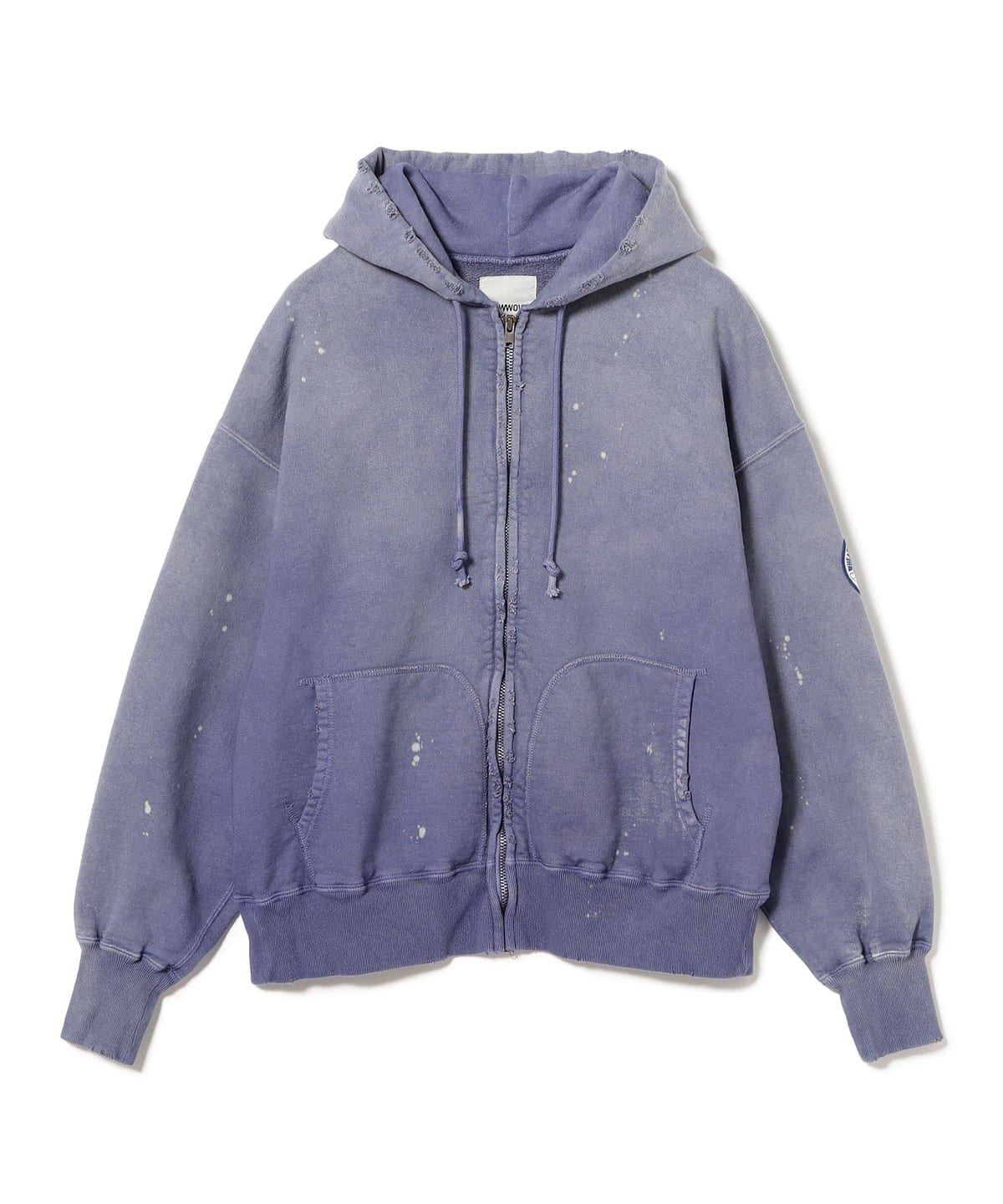 BOW WOW バウ ワウ / BOAT CLUB ZIP HOODIE トップス MEN EGGPLANT NAVY AGING XL BOW WOW バウ ワウ / BOAT CLUB ZIP HOODIE トップス MEN EGGPLANT NAVY AGING XL