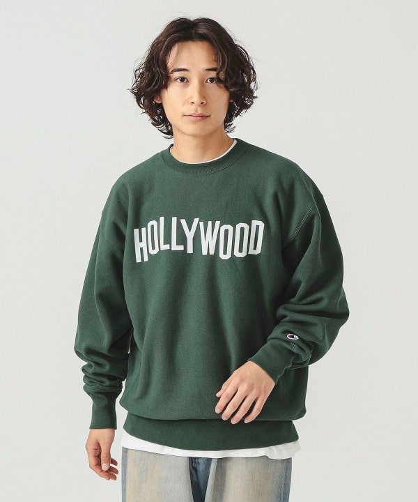 BEAMS（ビームス）【別注】Champion / シティ クルー スウェット