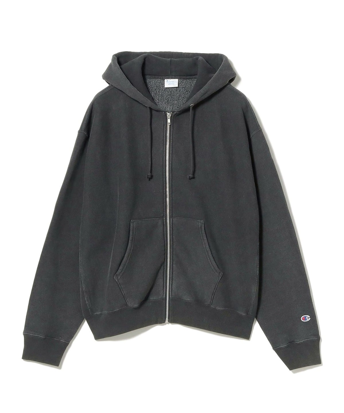 【別注】Champion チャンピオン / リバースウィーブ(R)フルジップ パーカ トップス MEN OFF BLACK S 【別注】Champion チャンピオン / リバースウィーブ(R)フルジップ パーカ トップス MEN OFF BLACK S
