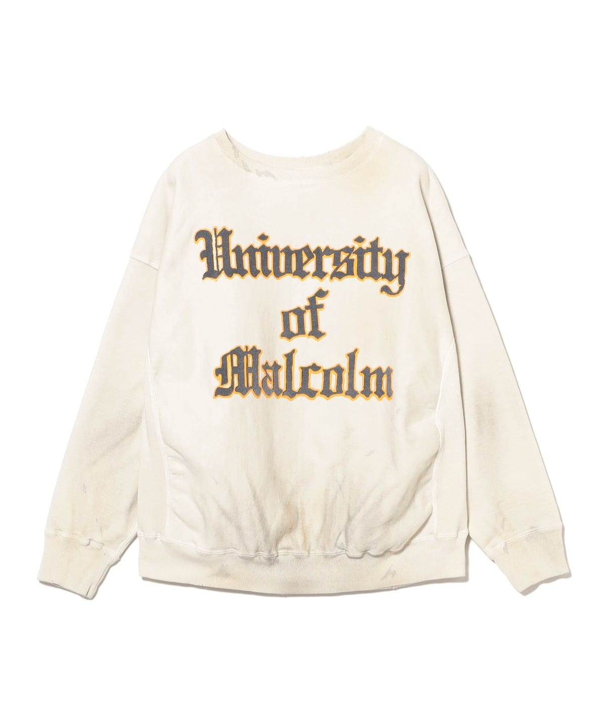 BEAMS（ビームス）BOW WOW / UNIV. MACLAREN LETTERING SWEATSHIRT