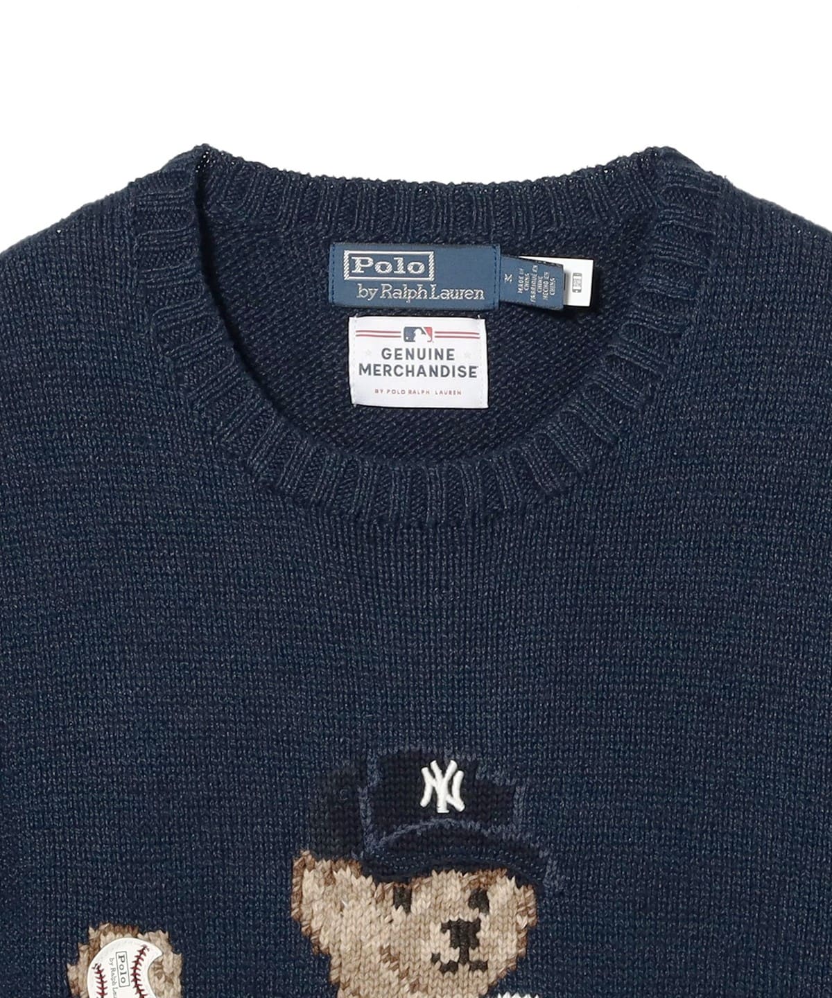 BEAMS（ビームス）POLO RALPH LAUREN / ヤンキース ベアセーター