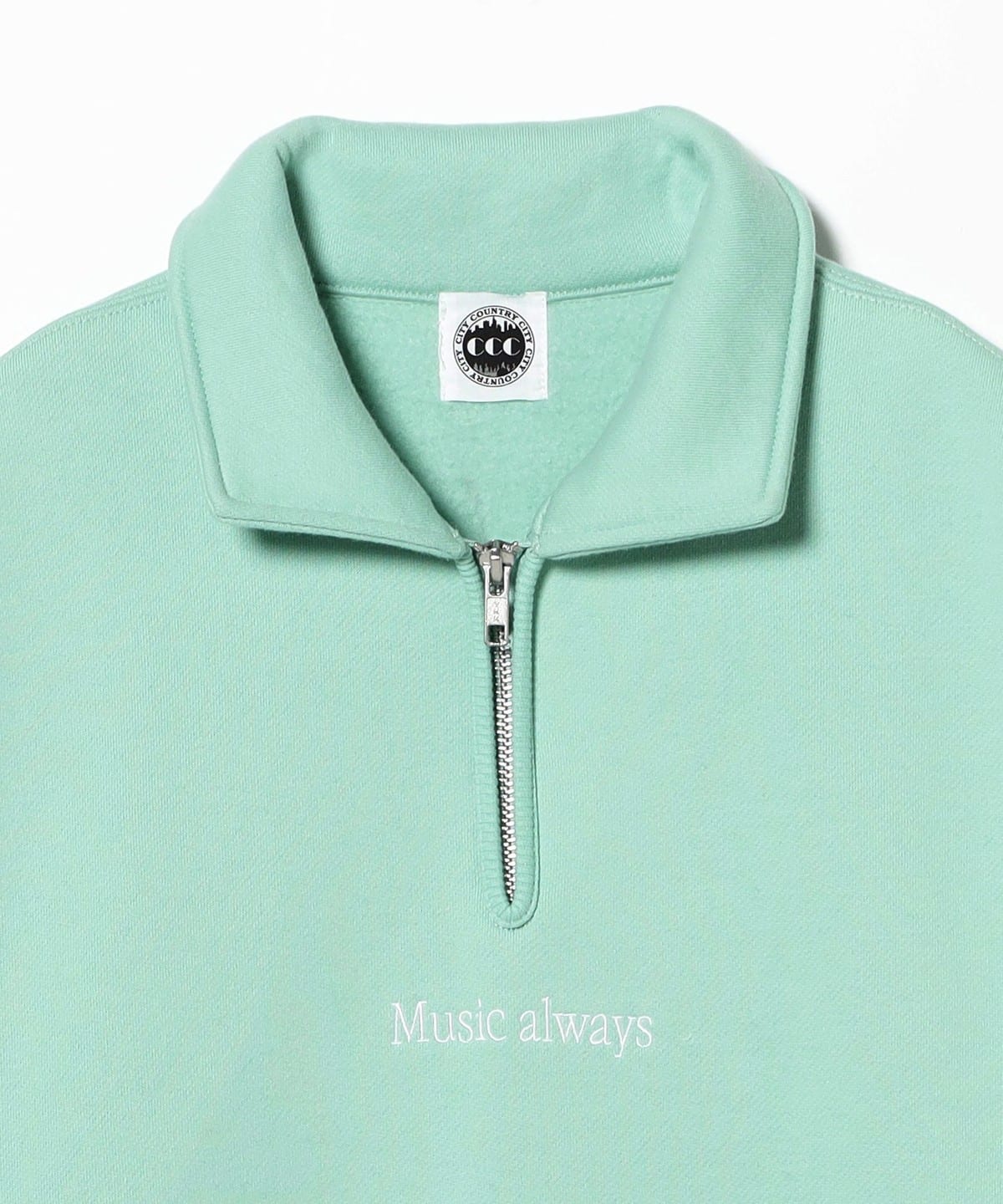 BEAMS（ビームス）CITY COUNTRY CITY / Embroidered Logo Half Zip