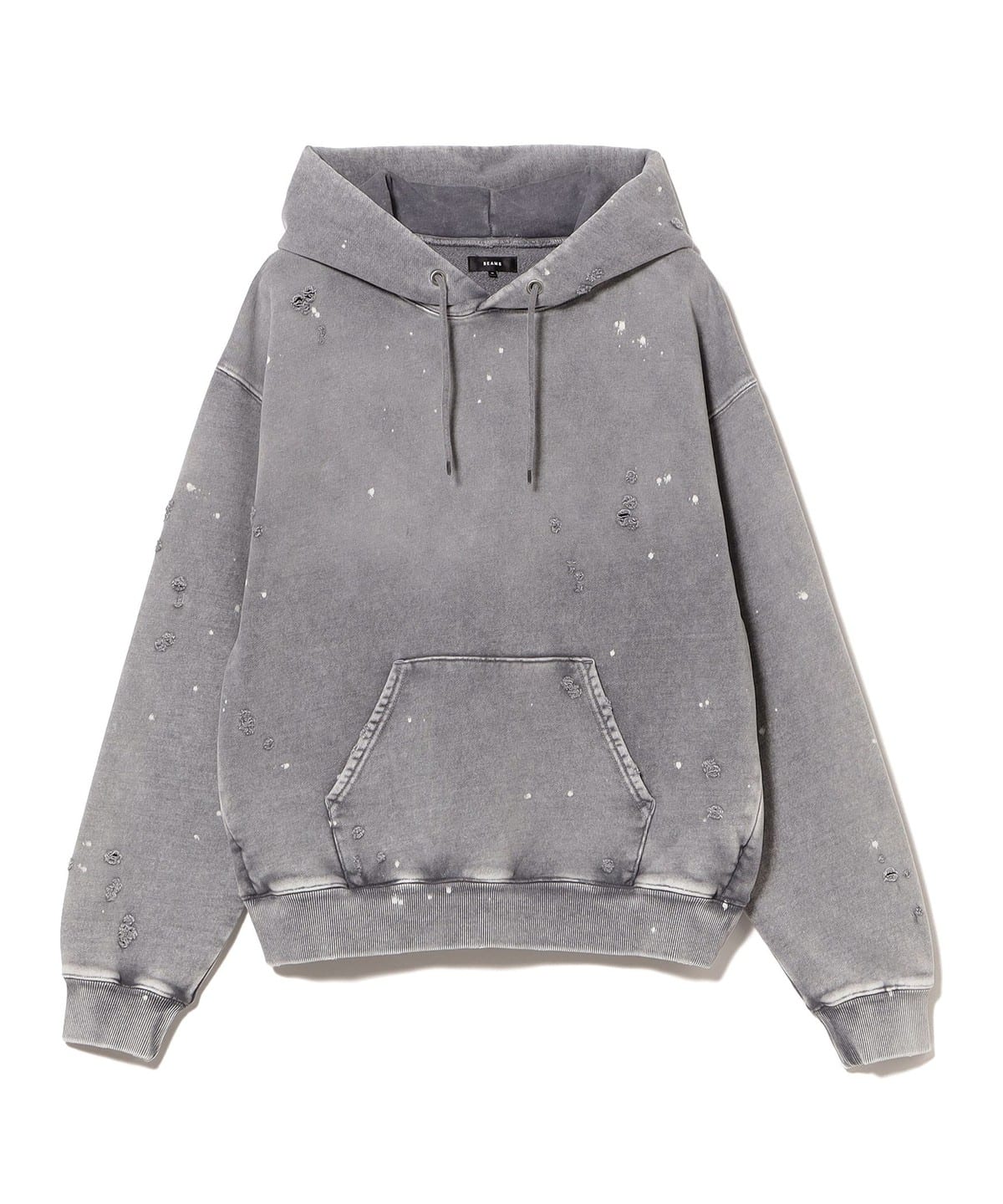 BEAMS（ビームス）Damage Short Hoodie（トップス パーカー）通販｜BEAMS