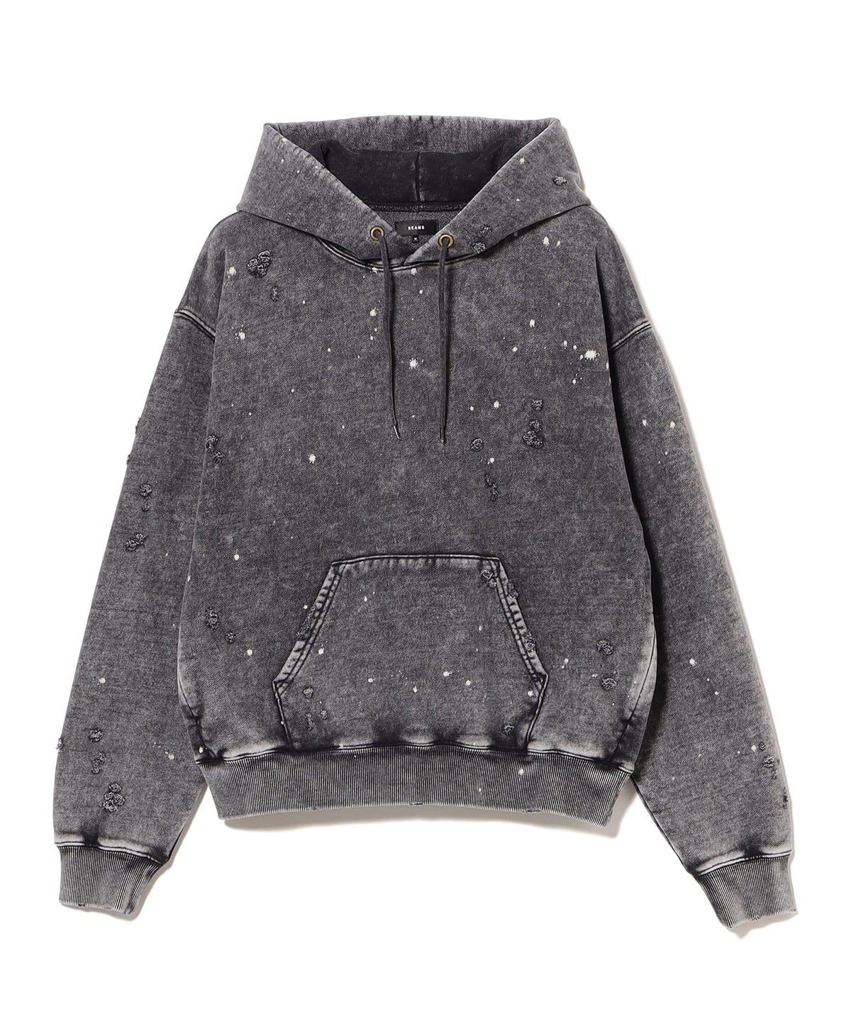 BEAMS（ビームス）Damage Short Hoodie（トップス パーカー）通販｜BEAMS