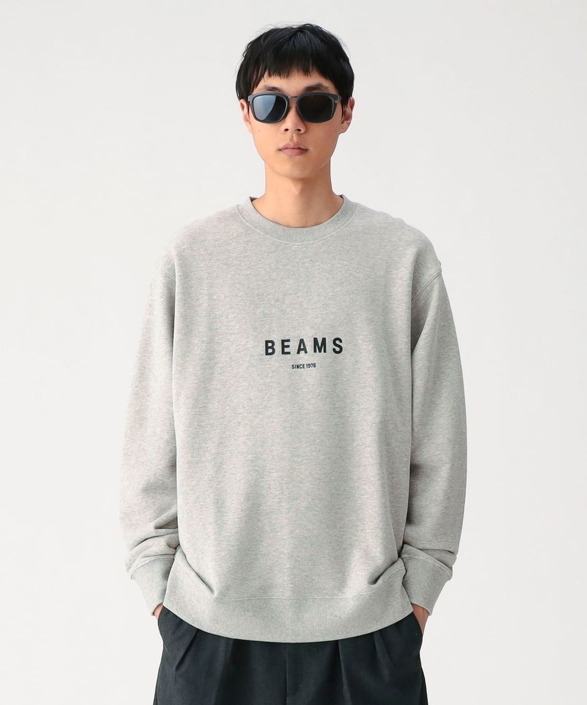 BEAMS クルーネック スウェットシャツ BEAMS（ビームス）BEAMS クルーネック スウェットシャツ（トップス