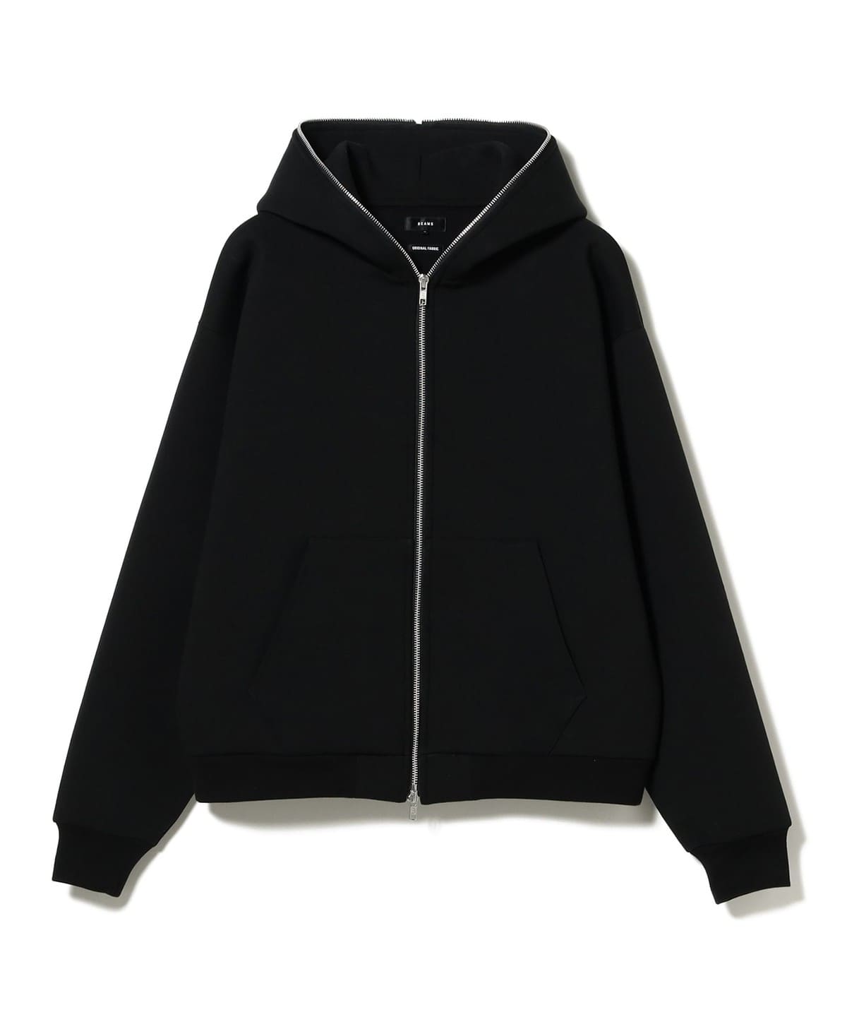 定価23100円　新品　BEAMS フルジップパーカー　黒　ブラック　S BEAMS T（ビームスT） パーカー BEAMS T / Full Zip Hoodie メンズ