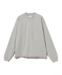 カスリ染め クルーネック スウェットシャツ