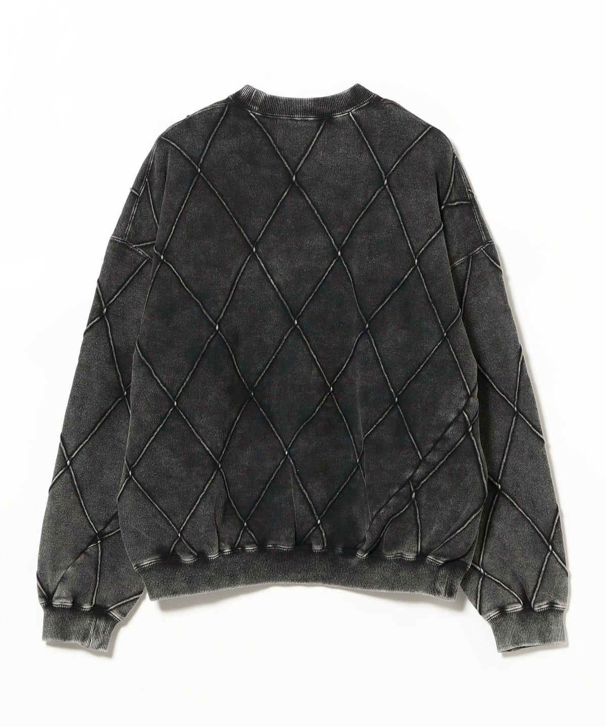 NOMARHYTHM スプラッタープリント トレーナー　NOMA BEAMS（ビームス）NOMARHYTHM TEXTILE / Hand Dye Twist Sweat