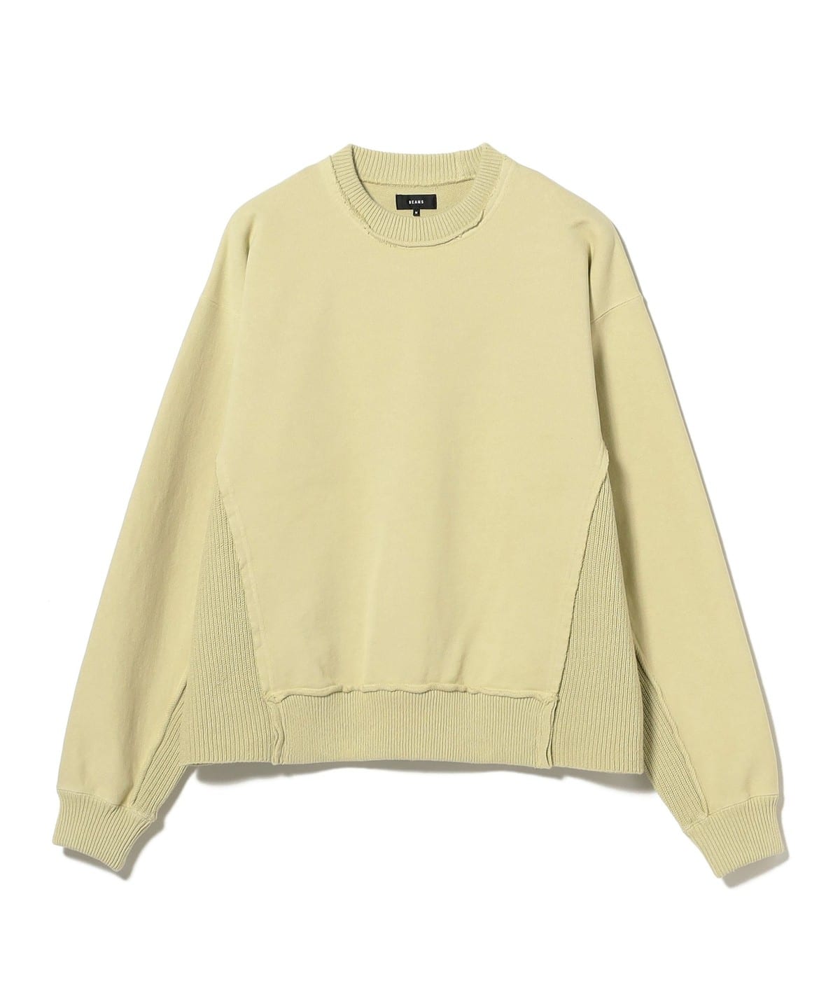 BEAMS（ビームス）ドッキング クルーネック スウェットシャツ【ワイド