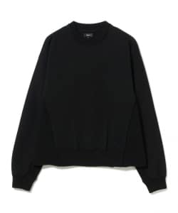 ドッキング クルーネック スウェット【ワイドショートフィット】