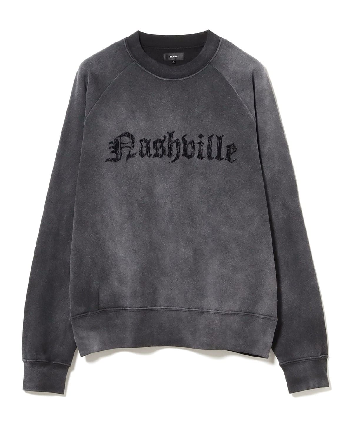 BEAMS（ビームス）Fade Print Raglan Crew Neck（トップス スウェット