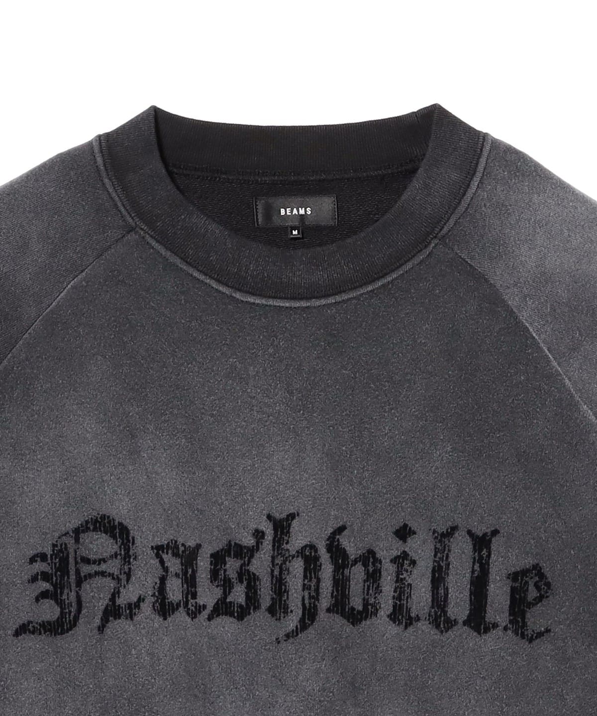 BEAMS（ビームス）Fade Print Raglan Crew Neck（トップス スウェット 