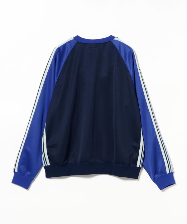 needles beams 別注23ss トラックスウェットクルーネックM