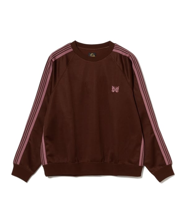 needles beams 別注　23ss トラックスウェット　クルーネック　M BEAMS（ビームス）NEEDLES / Track Crew（トップス スウェット