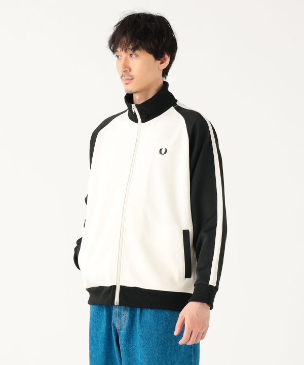 80s FRED PERRY バーガンディ トラックジャケット BEAMS（ビームス）【別注】FRED PERRY / トラックジャケット