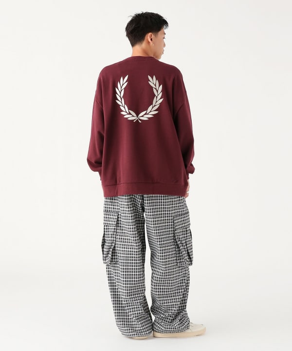 バリー トレーナー パネル・スウェットシャツ エンブロイダリー カシミヤ BURBERRY (バーバリー) エンブロイダリー EKD コットン