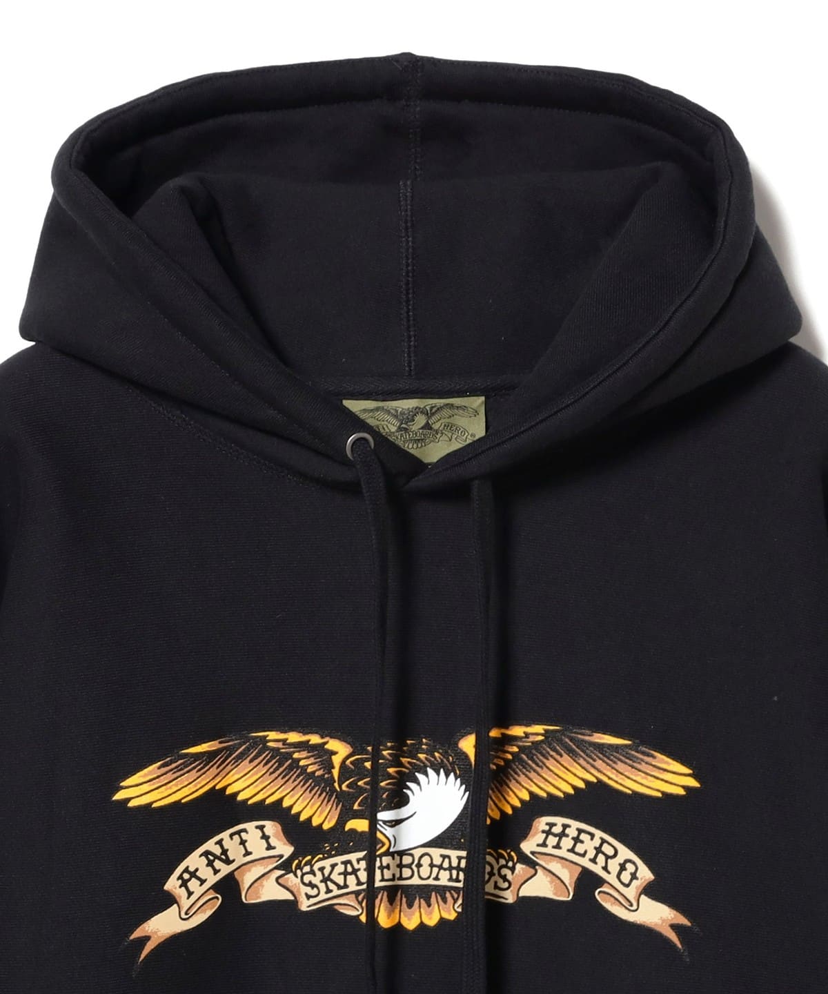 BEAMS（ビームス）ANTI HERO / EAGLE HOODIE (black multi)（トップス 