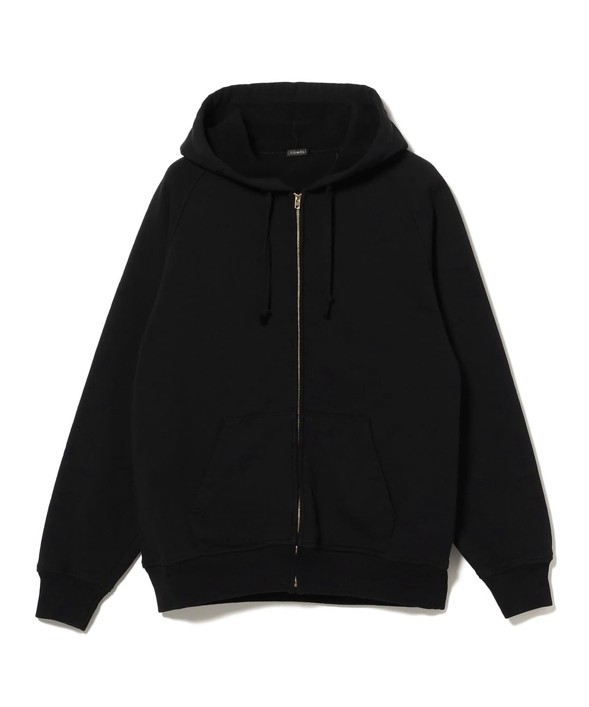 BEAMS（ビームス）COMOLI / コットン裏毛 ジップパーカ（トップス