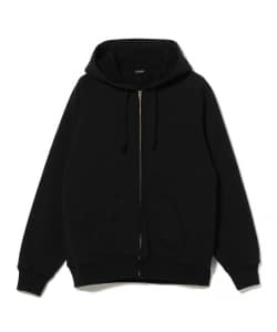 COMOLI / コットン裏毛 ジップパーカ