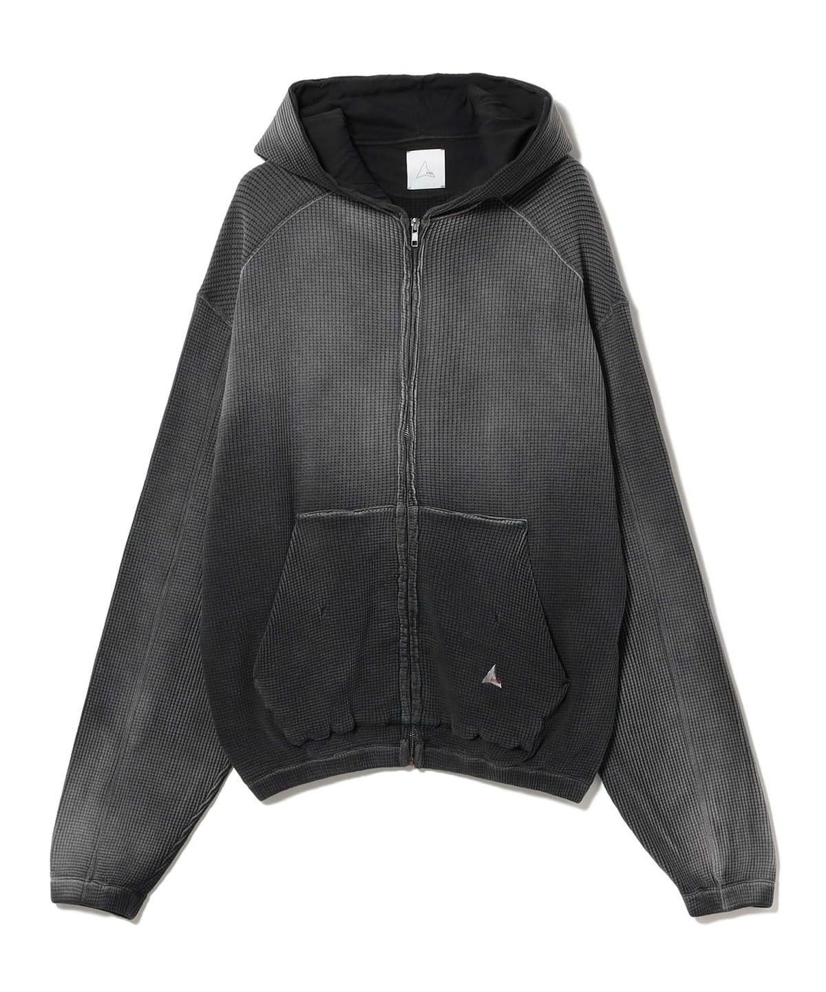 BEAMS（ビームス）ROA / Bee Sun Faded Waffle Zip-Up Hoodie