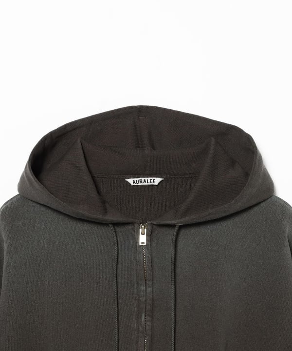 BEAMS（ビームス）AURALEE / PRODUCT DYED PIMA LIGHT SWEAT ZIP