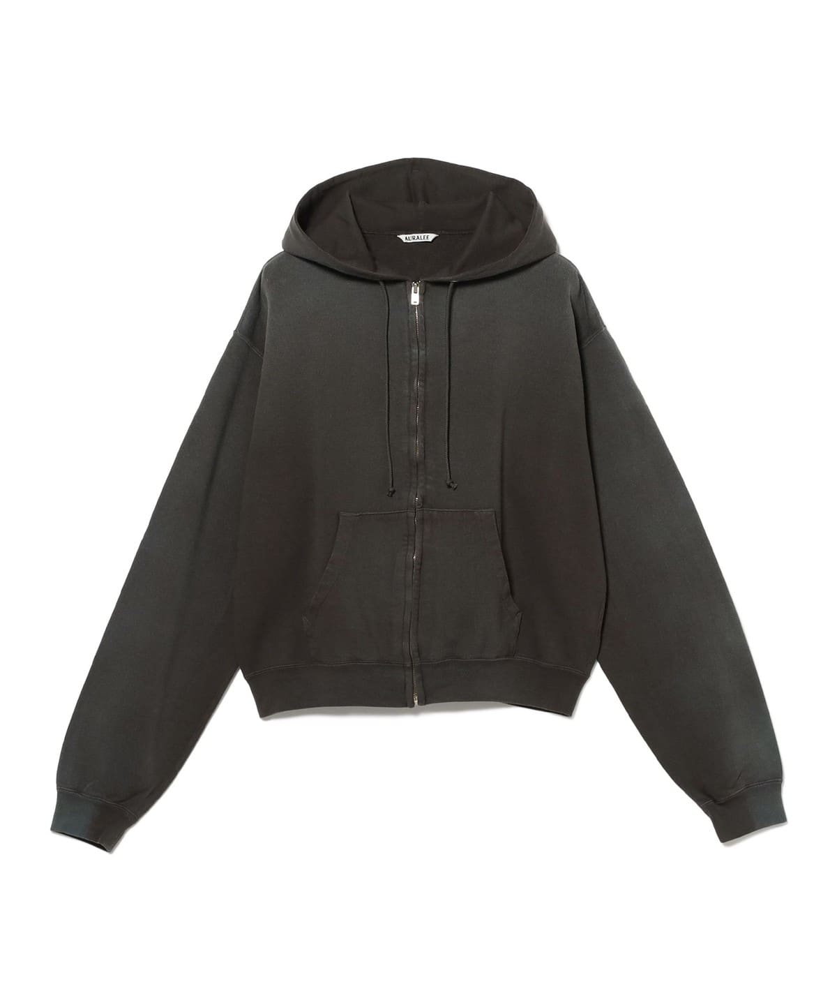 AURALEE オーラリー / PRODUCT DYED PIMA LIGHT SWEAT ZIP PARKA トップス MEN INK BLACK 3 AURALEE オーラリー / PRODUCT DYED PIMA LIGHT SWEAT ZIP PARKA トップス MEN INK BLACK 3