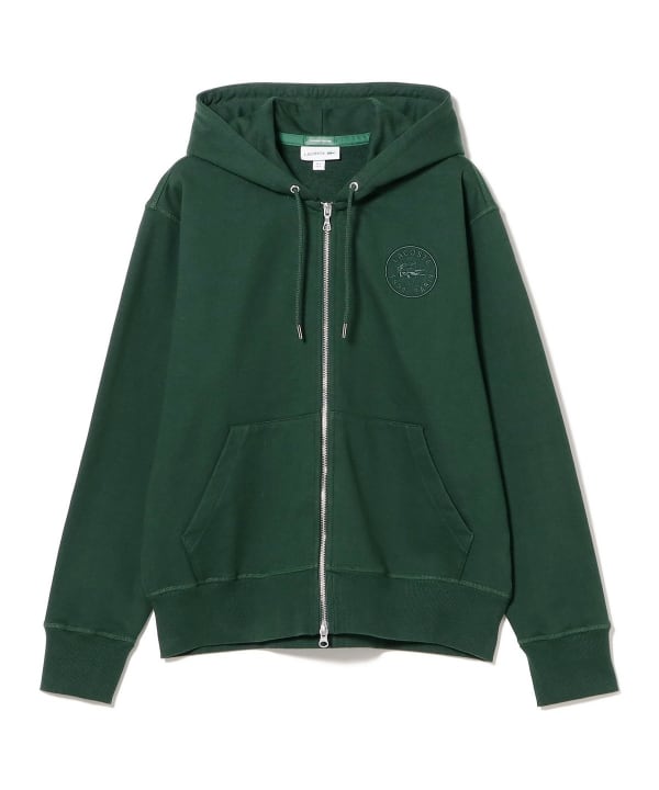 BEAMS（ビームス）【別注】LACOSTE / フルジップパーカー（トップス