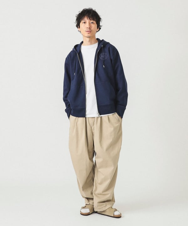 BEAMS（ビームス）【別注】LACOSTE / フルジップパーカー