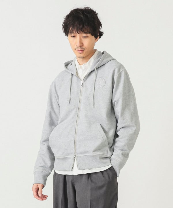 BEAMS（ビームス）【別注】LACOSTE / フルジップパーカー（トップス