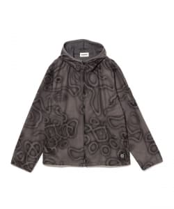 WAVE OF SAND / FLEECE ZIP-UP TOP